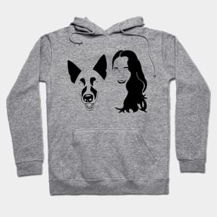 A girl and her best friend Hoodie